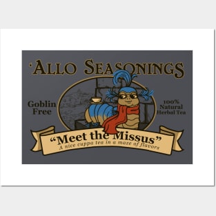 'All Seasonings Posters and Art